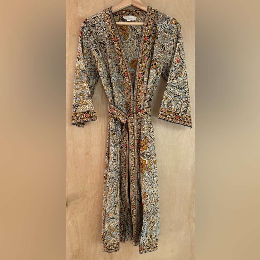 Cleobella Zoya Duster Robe - XS - Artisan Boho Kimono - Picture 6 of 16